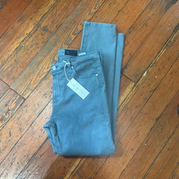 AG Adriano Goldschmied Prima Ankle Cigarette Women's Blue Skinny Jeans - Picture 3 of 14